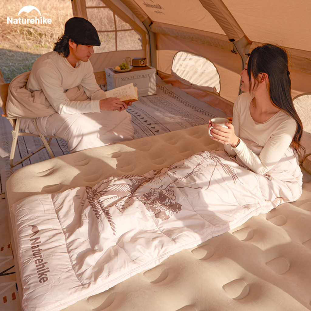 Túi Ngủ Naturehike CNK2350WS023 Du Lịch Camping 190x75cm | Túi Ngủ Mùa Hè 6-9°C Siêu Nhẹ 1.35kg
