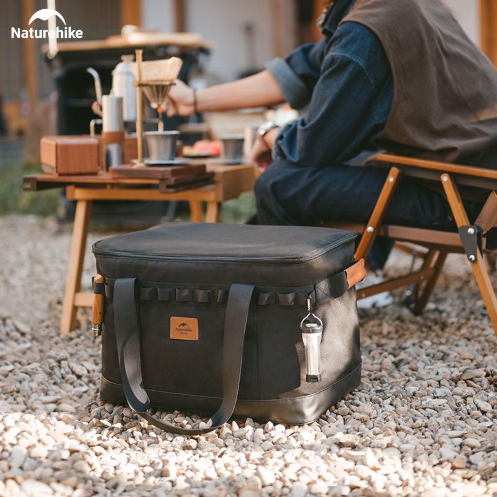 Túi Đựng Đồ Camping CNH22SN008 Naturehike 36L Có Vách Ngăn Tháo Rời | Túi Đựng Bếp Dã Ngoại Chống Nước Chống Va Đập