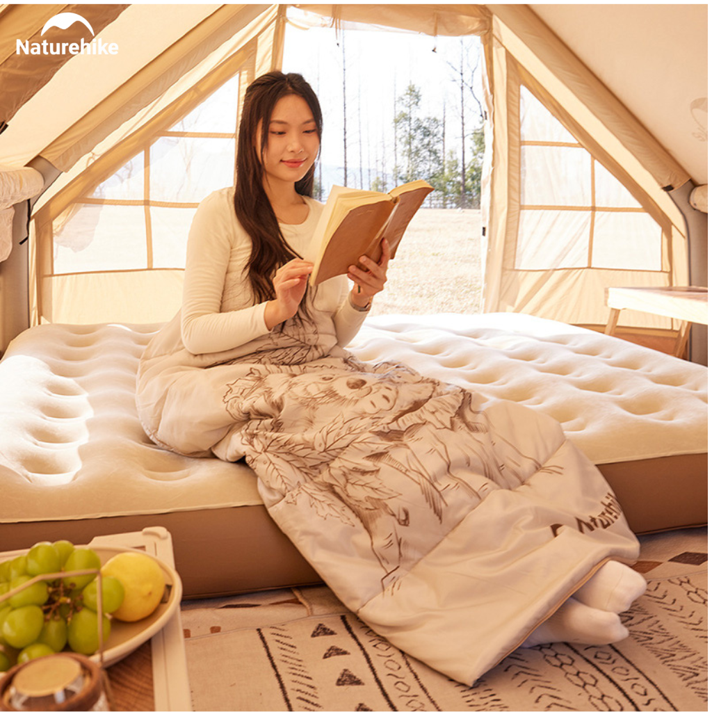 Túi Ngủ Naturehike CNK2350WS023 Du Lịch Camping 190x75cm | Túi Ngủ Mùa Hè 6-9°C Siêu Nhẹ 1.35kg