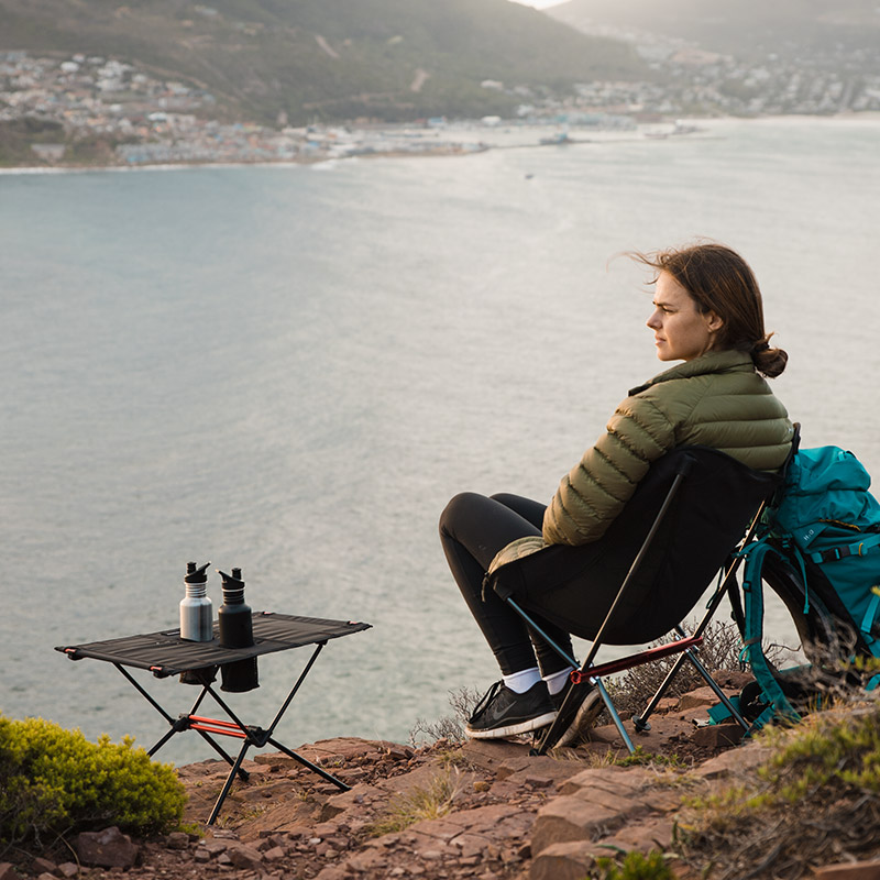 Bàn Camping Gấp Gọn Naturehike Siêu Nhẹ Có 2 Ngăn Đựng Cốc - Bàn Dã Ngoại Khung Hợp Kim Nhôm NH19Z027-Z