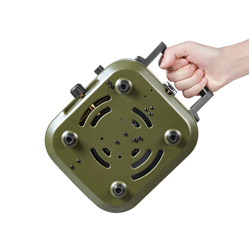 Bếp Gas Cắm Trại Ngoài Trời, thiết kế Mini Kiểu Nhện Màu Đen, Dùng Cho Dã Ngoại, Camping NH22RJ003