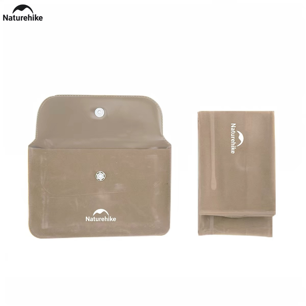 Gối Hơi Du Lịch Naturehike Siêu Nhẹ NH18F018-Z | Gối Bơm Hơi Camping Gấp Gọn, Vải Nhung Mềm, Gối Kê Cổ Ngủ Máy Bay