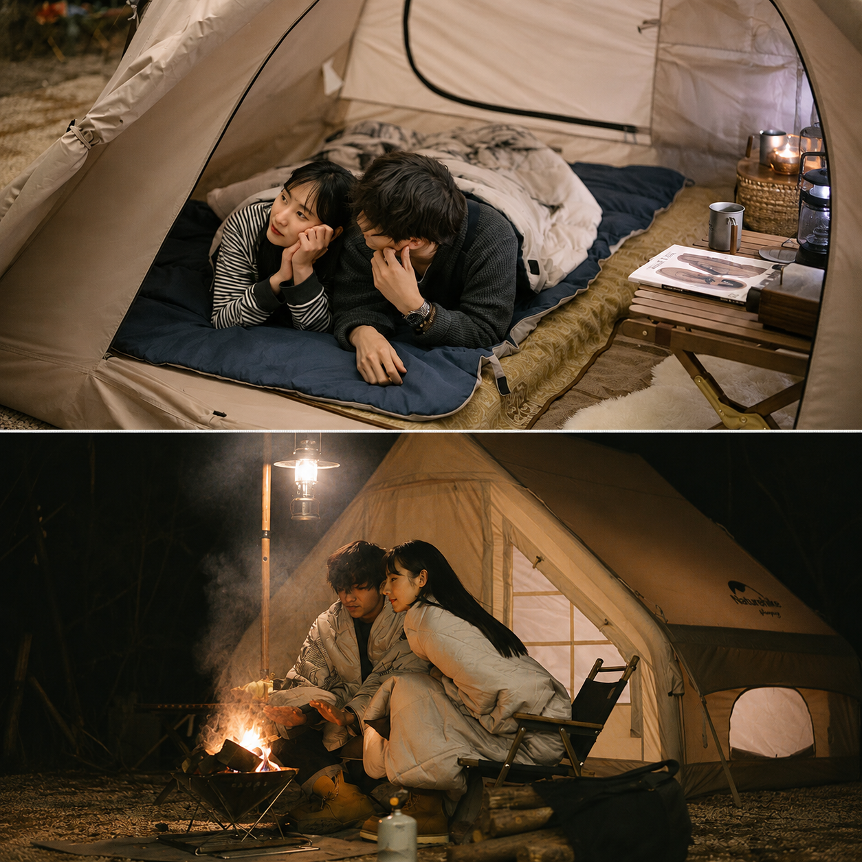 Túi Ngủ Đôi Naturehike Cho 2 Người, Giữ Ấm 15°C, Kèm 2 Gối & Túi Đựng, Camping Dã Ngoại NH21MSD06