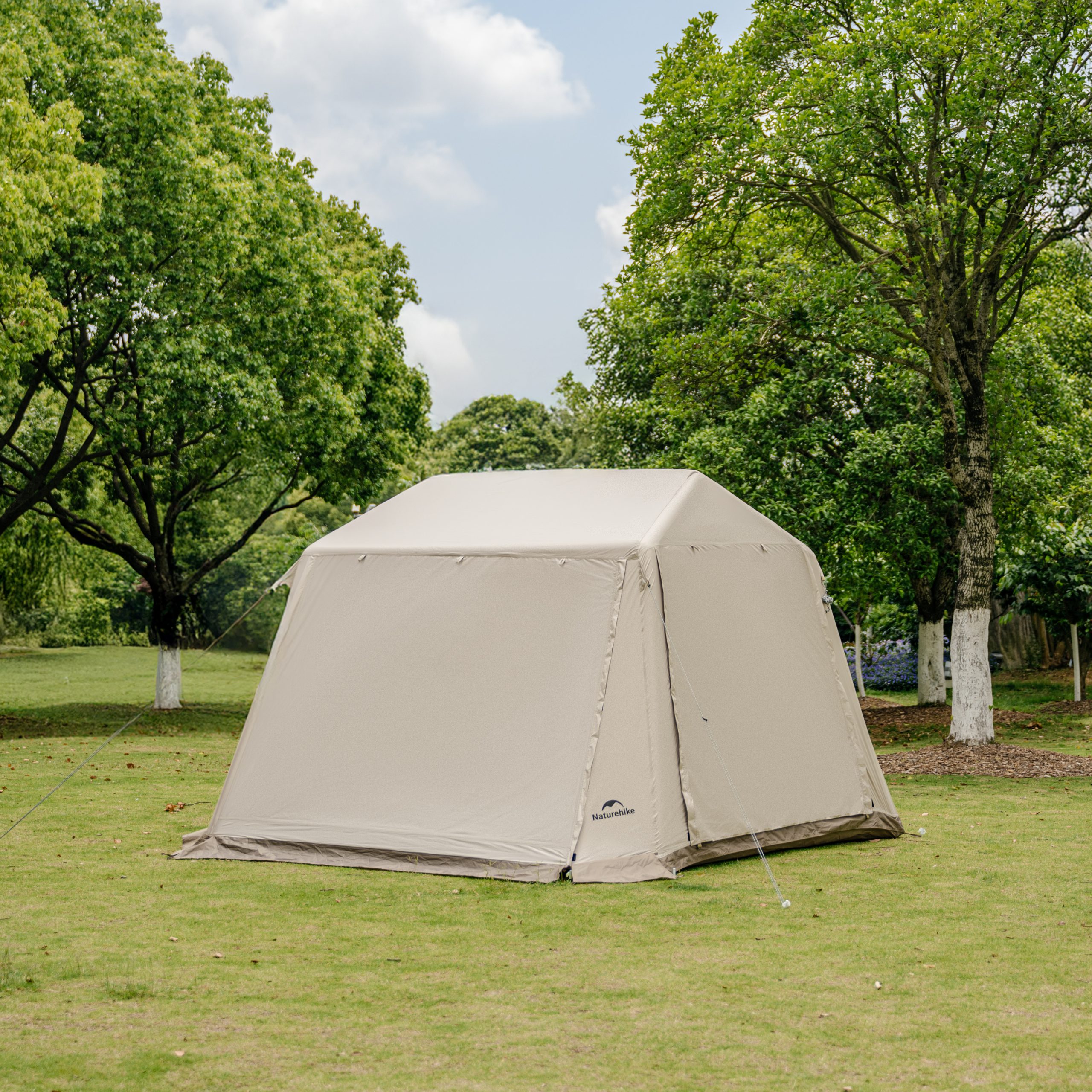 Lều Hơi Naturehike Village 6.0 CNK2650WS037, Lều Cắm Trại Bơm Hơi Tự Dựng, Chống Nước Chống Nắng UPF50+ - Mẫu Flaship (Tặng kèm thảm lót)