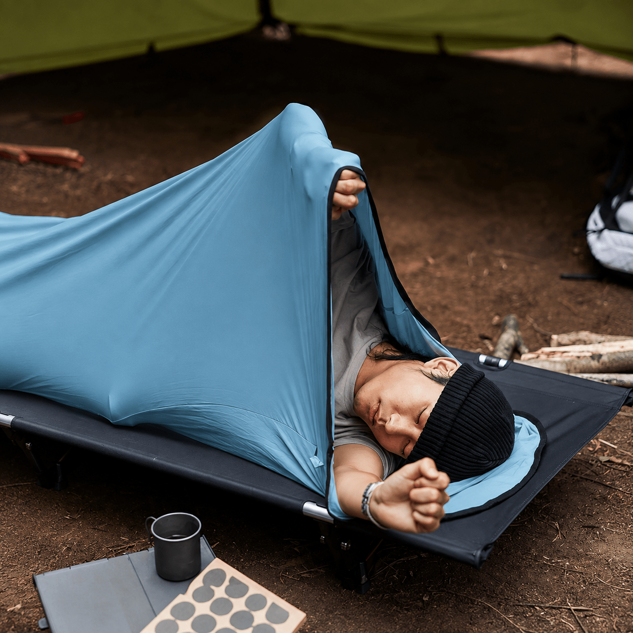 Túi Ngủ Co Giãn Naturehike NH17N002-D Siêu Nhẹ Gấp Gọn – Túi Ngủ Camping Du Lịch Mềm Mại, Thoáng Khí