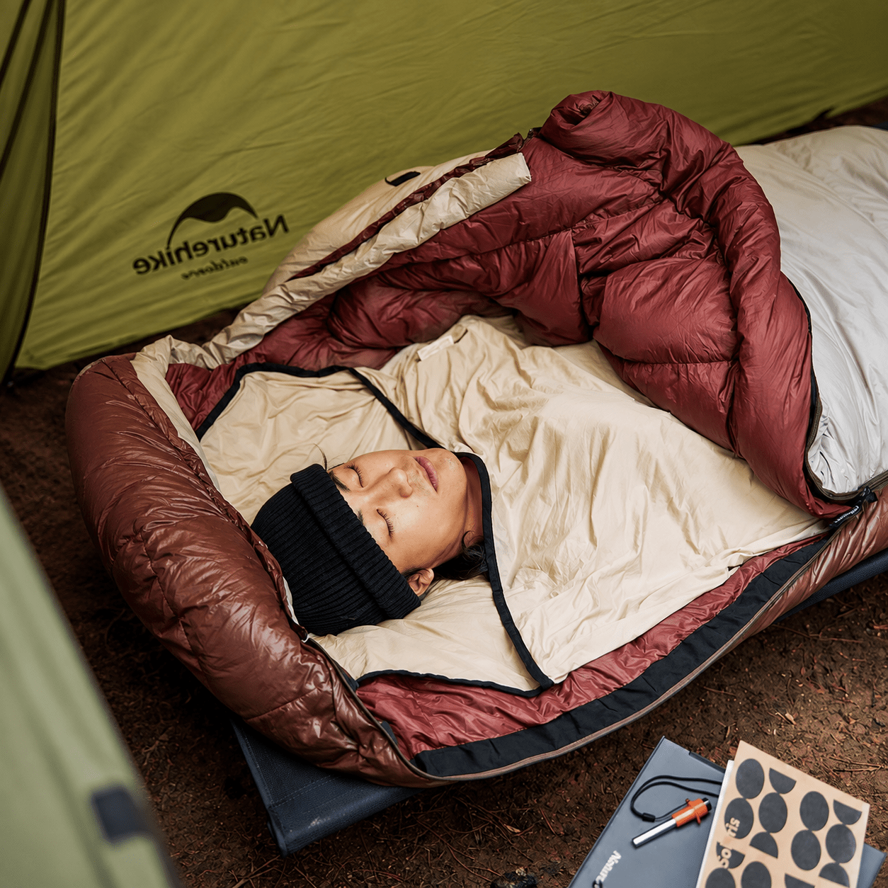 Túi Ngủ Co Giãn Naturehike NH17N002-D Siêu Nhẹ Gấp Gọn – Túi Ngủ Camping Du Lịch Mềm Mại, Thoáng Khí