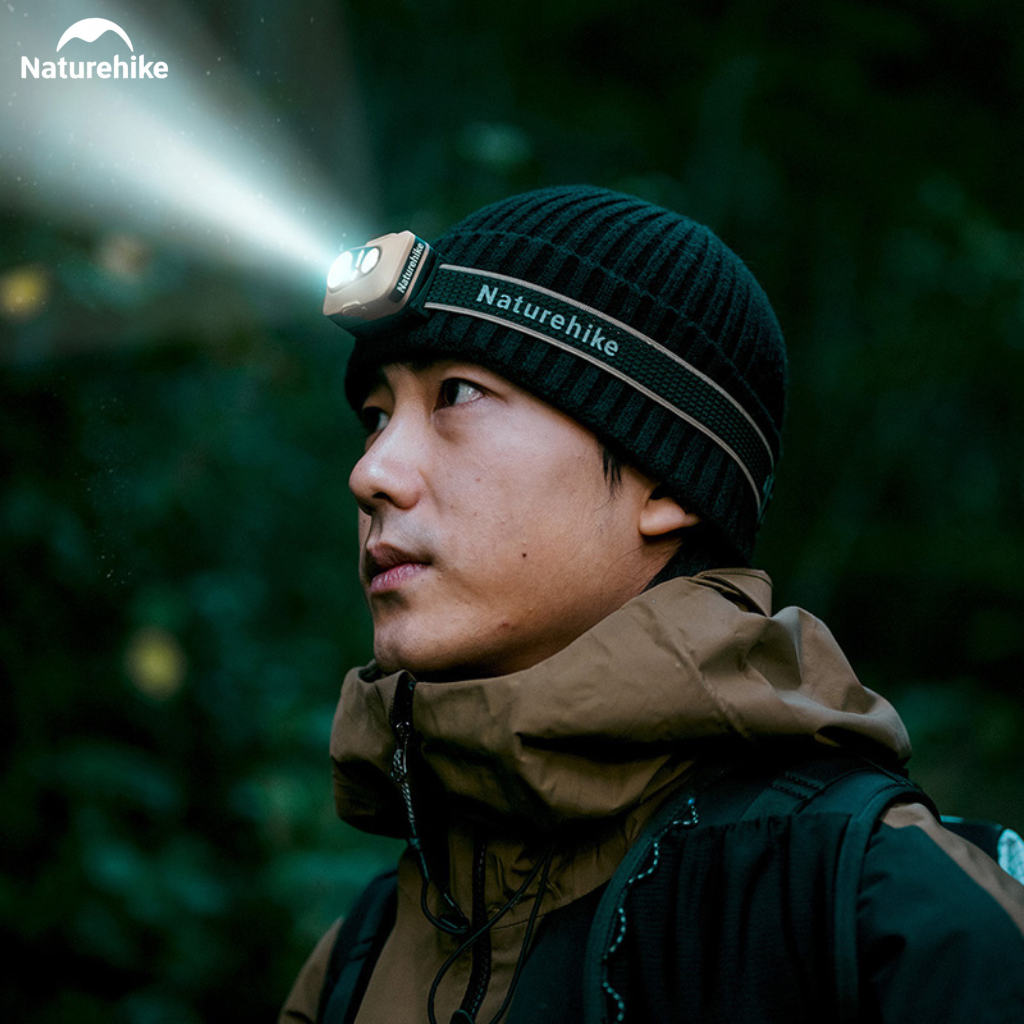 Đèn Đội Đầu Naturehike Starlit Pro – 400LM, 1200mAh, IP66, Cảm Biến Vẫy Tay, Góc Chiếu 70° CNK2450ZM015