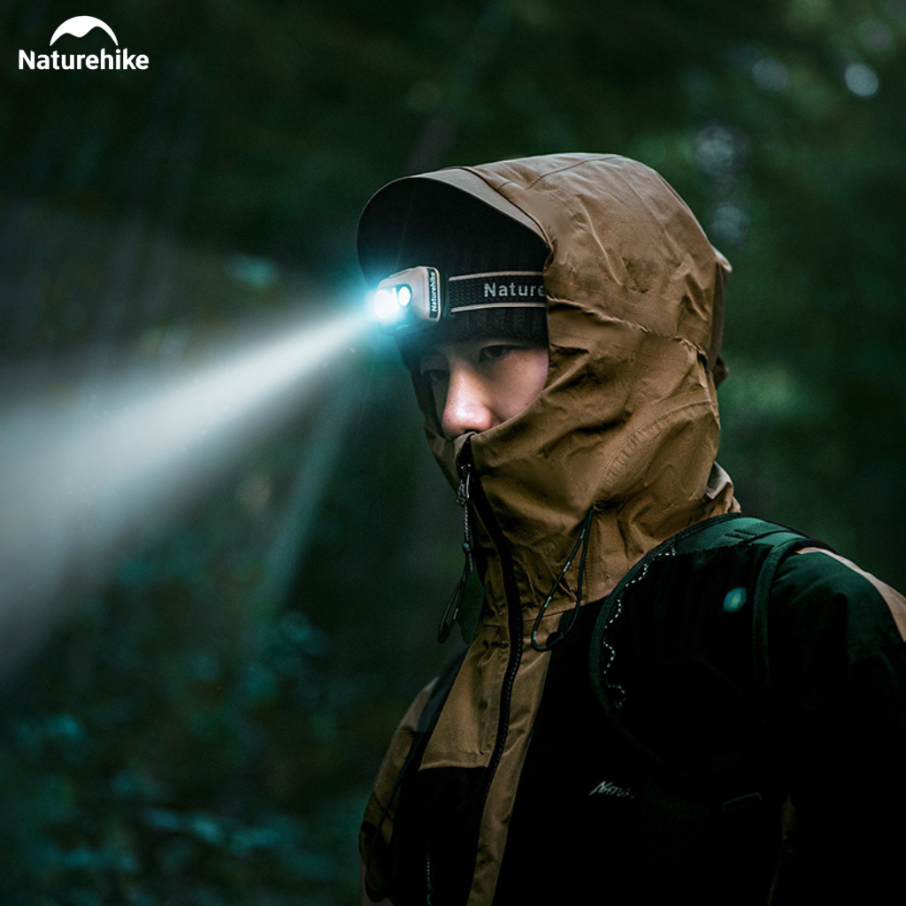 Đèn Đội Đầu Naturehike Starlit Pro – 400LM, 1200mAh, IP66, Cảm Biến Vẫy Tay, Góc Chiếu 70° CNK2450ZM015