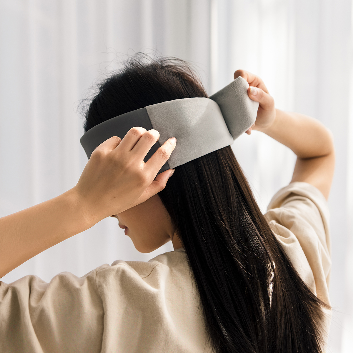 Bịt mắt ngủ Naturehike - Ôm trọn 360°, chắn sáng, velcro êm ái CNK2650PJ012