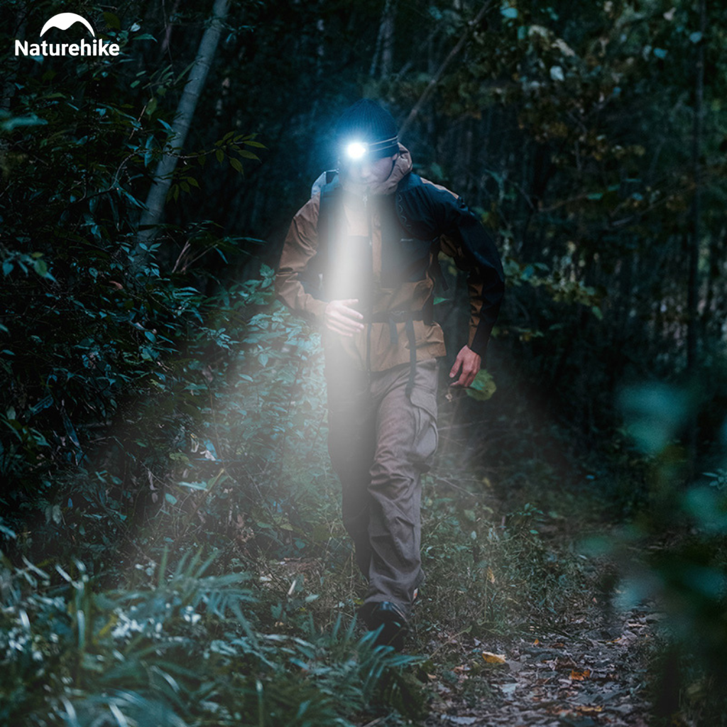 Đèn Đội Đầu Naturehike Starlit Pro – 400LM, 1200mAh, IP66, Cảm Biến Vẫy Tay, Góc Chiếu 70° CNK2450ZM015