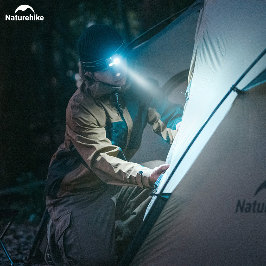 Đèn Đội Đầu Naturehike Starlit Pro – 400LM, 1200mAh, IP66, Cảm Biến Vẫy Tay, Góc Chiếu 70° CNK2450ZM015