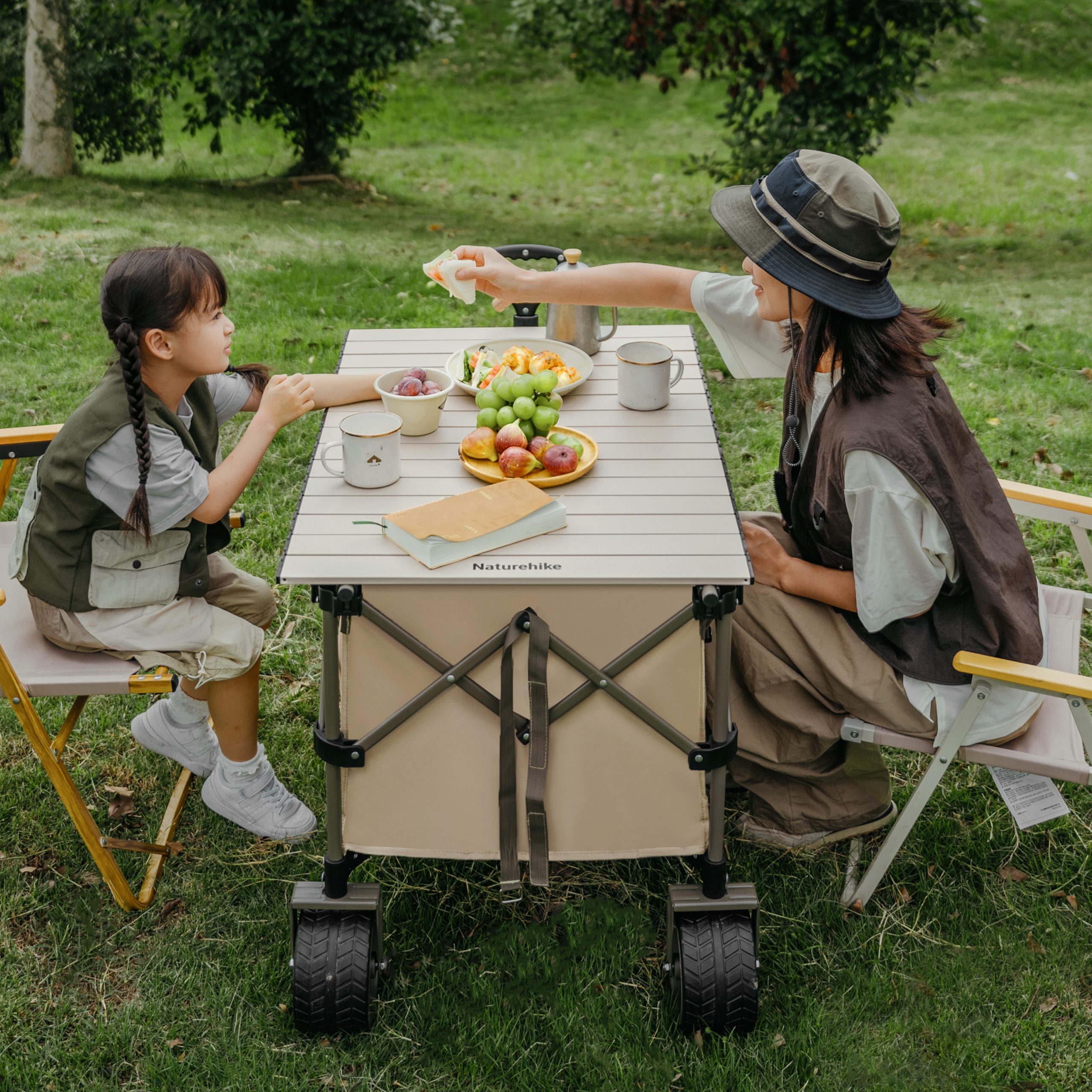 Mặt Bàn Xe Kéo Đa Năng Naturehike – Mặt Bàn Gấp Gọn Cho Xe Kéo Camping