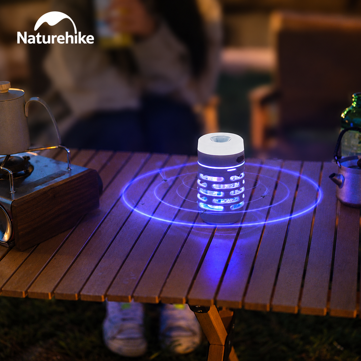 Đèn cắm trại diệt muỗi naturehike – Outdoor mosquito killer lamp | Chiếu sáng & bảo vệ không gian camping NH22ZM005