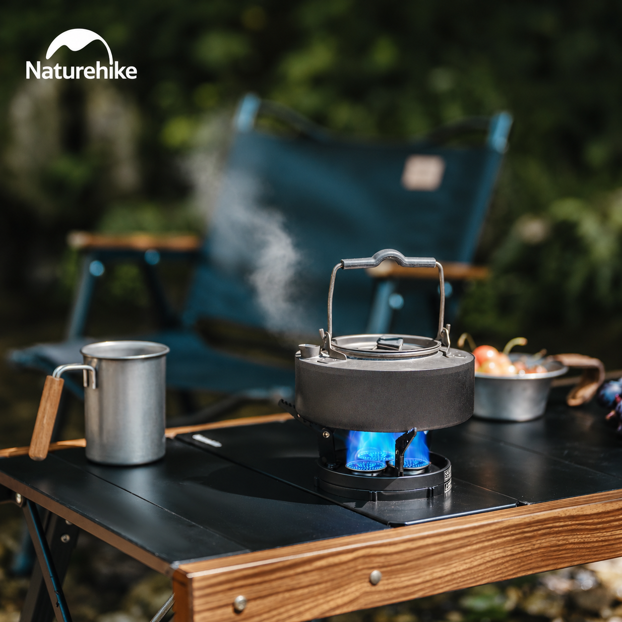 Bếp gas dã ngoại Naturehike - 3 đầu đốt, công suất lớn CNK2450CF019