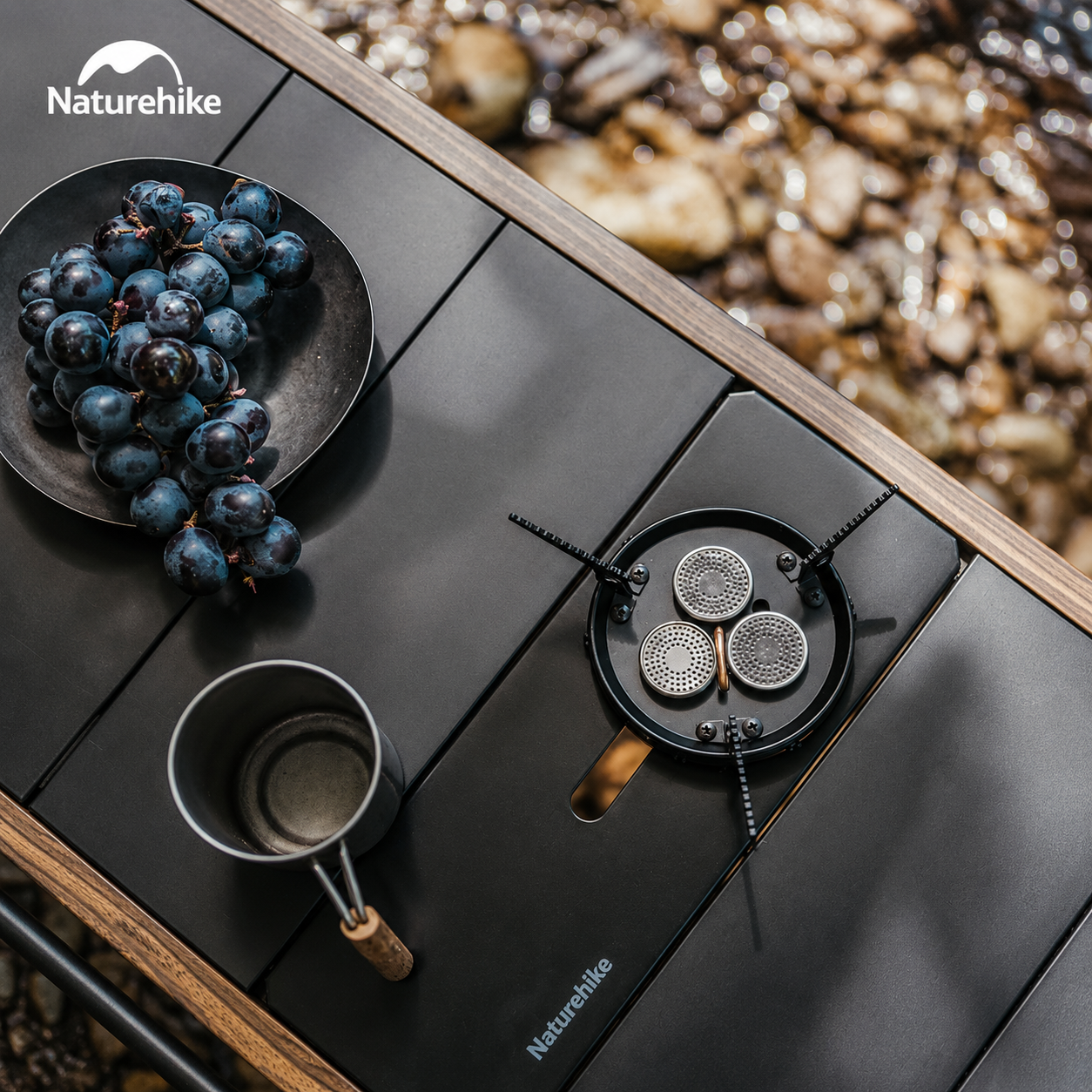 Bếp gas dã ngoại Naturehike - 3 đầu đốt, công suất lớn CNK2450CF019