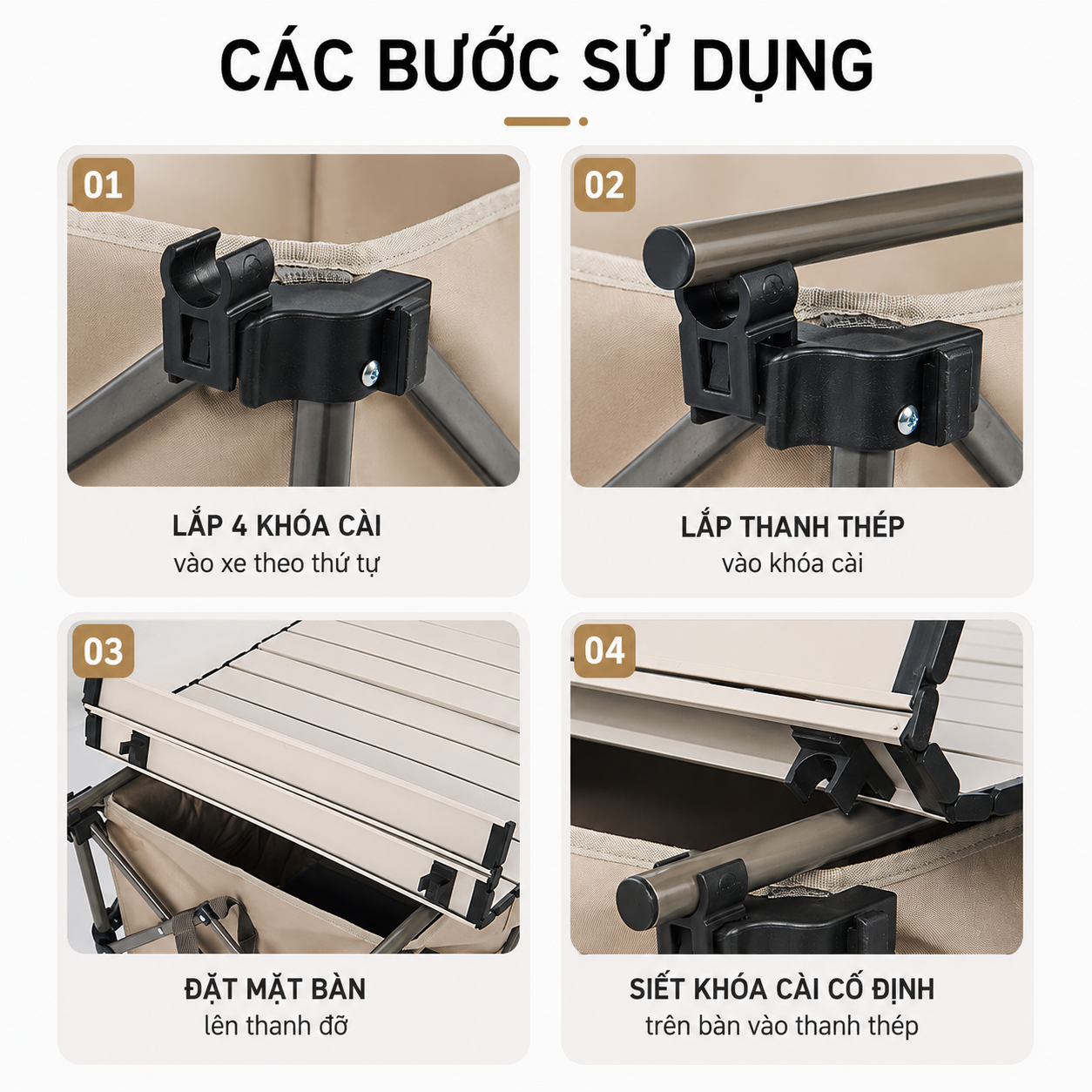 Mặt Bàn Xe Kéo Đa Năng Naturehike – Mặt Bàn Gấp Gọn Cho Xe Kéo Camping