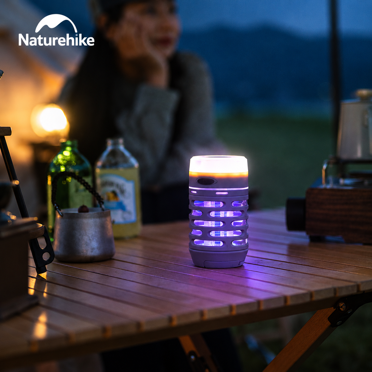 Đèn cắm trại diệt muỗi naturehike – Outdoor mosquito killer lamp | Chiếu sáng & bảo vệ không gian camping NH22ZM005
