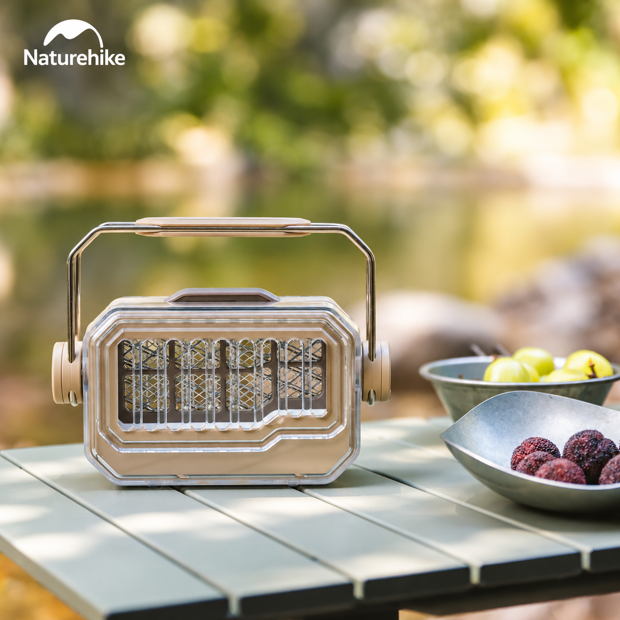Đèn Diệt Muỗi Cắm Trại Naturehike Moon Companion 4000mAh – 150lm, 1000V, Sạc Type-C, 40 Giờ CNK2550ZM013