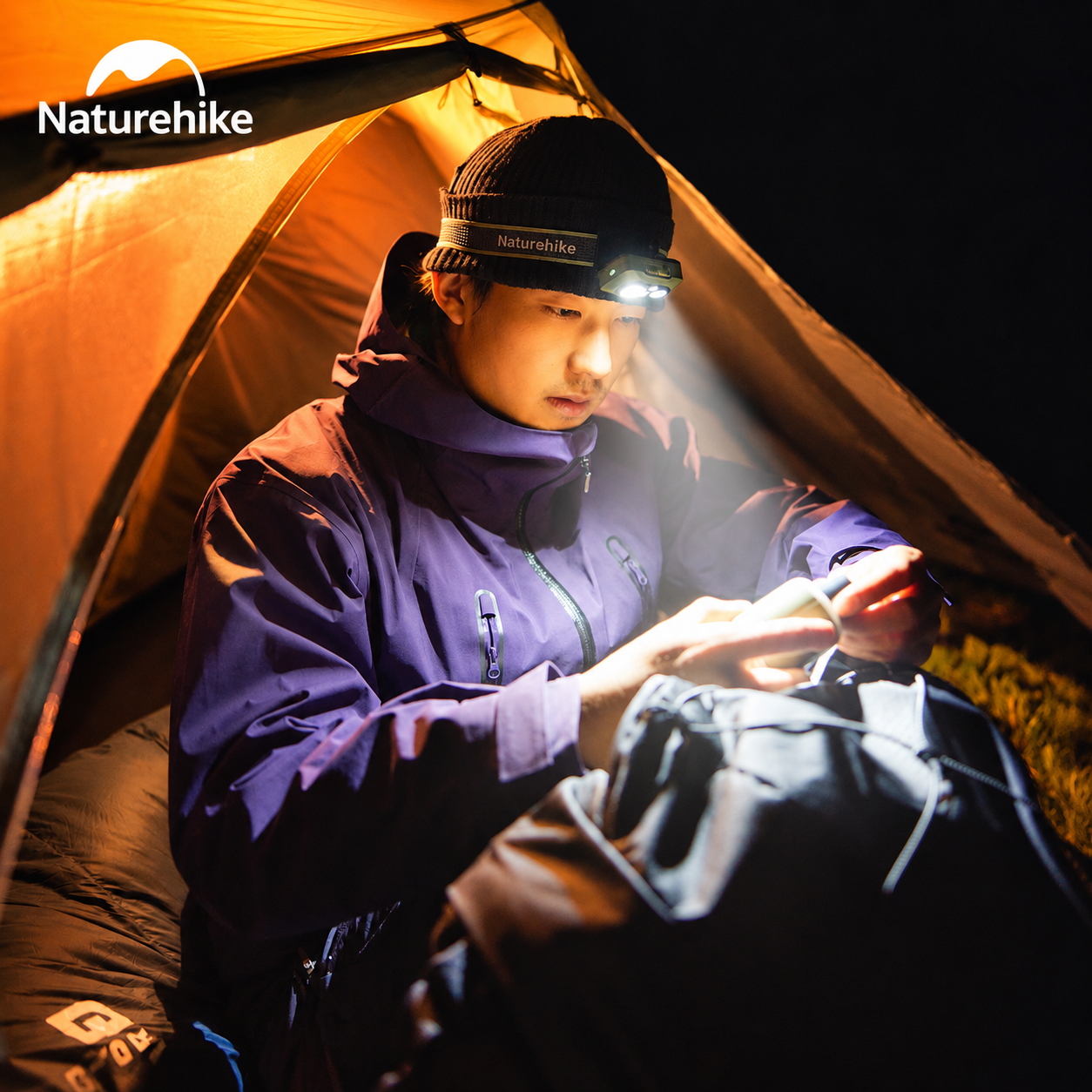 Đèn Đội Đầu Naturehike Xingyu Max – 500LM | IP66 | 84g | Type-C CNK2450ZM010