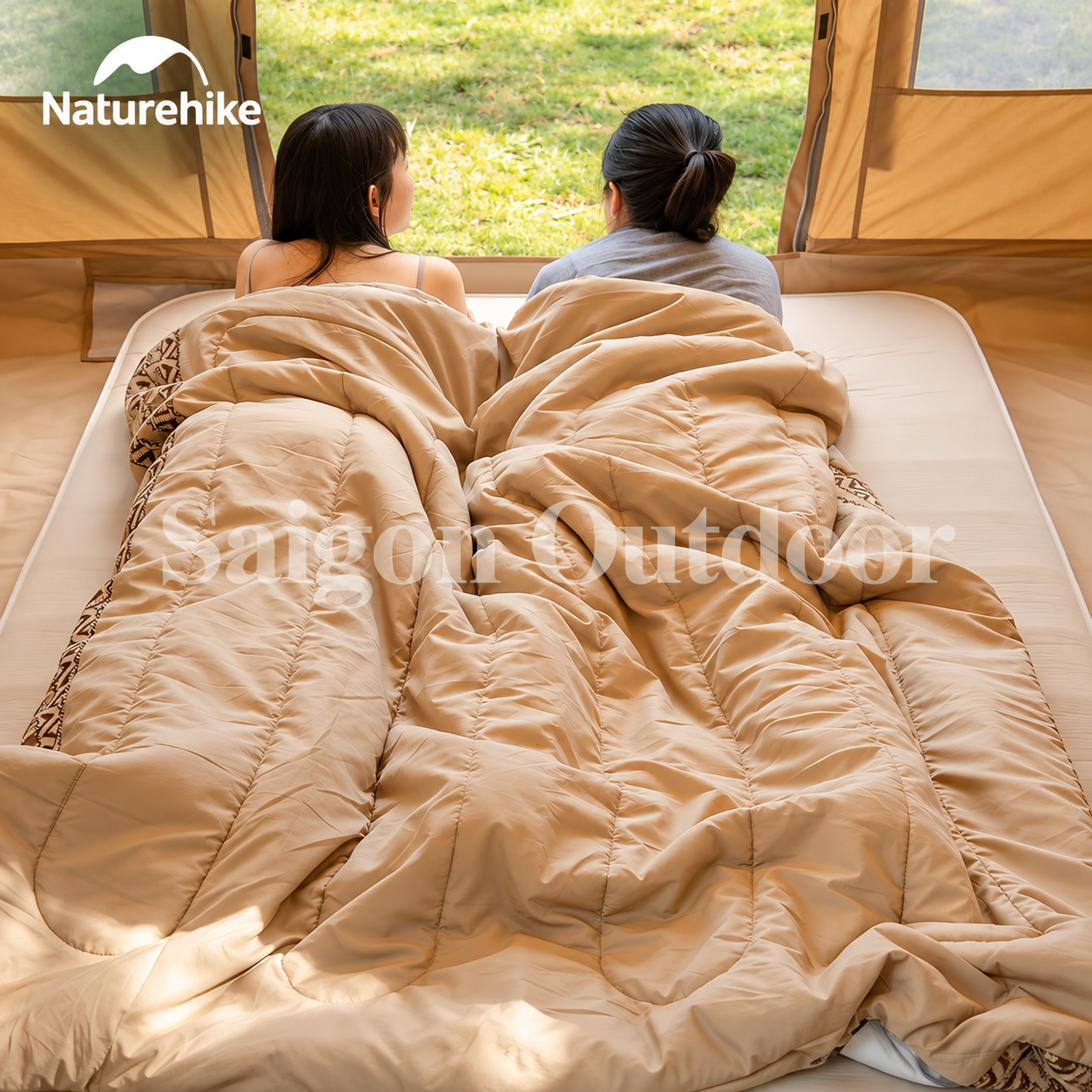 Túi Ngủ Dã Ngoại Naturehike L150 – Siêu Nhẹ, Chần Bông Êm Ái, Ấm Áp, Gấp Gọn NH20MSD05