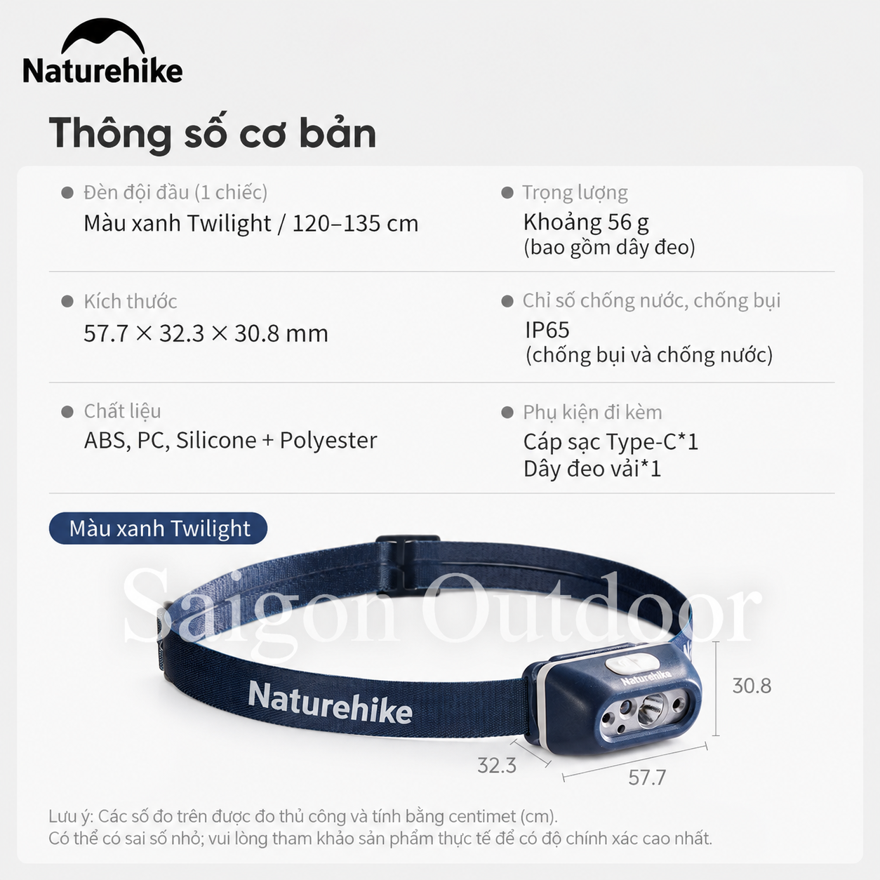 Bộ Gậy Trekking Carbon Naturehike Kỷ Niệm 15 Năm – 2 Gậy Leo Núi 120–135cm Kèm Đèn Đội Đầu CNK2550HY010