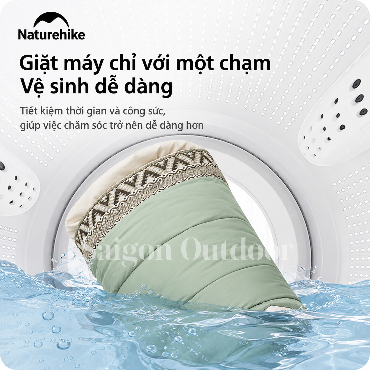 Túi Ngủ Dã Ngoại Naturehike L150 – Siêu Nhẹ, Chần Bông Êm Ái, Ấm Áp, Gấp Gọn NH20MSD05