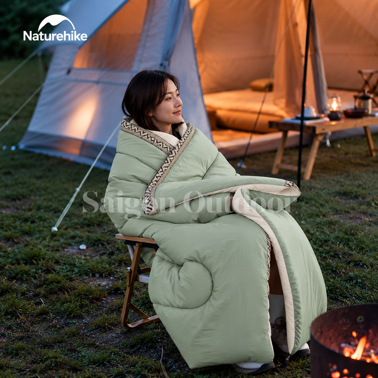 Túi Ngủ Dã Ngoại Naturehike L150 – Siêu Nhẹ, Chần Bông Êm Ái, Ấm Áp, Gấp Gọn NH20MSD05